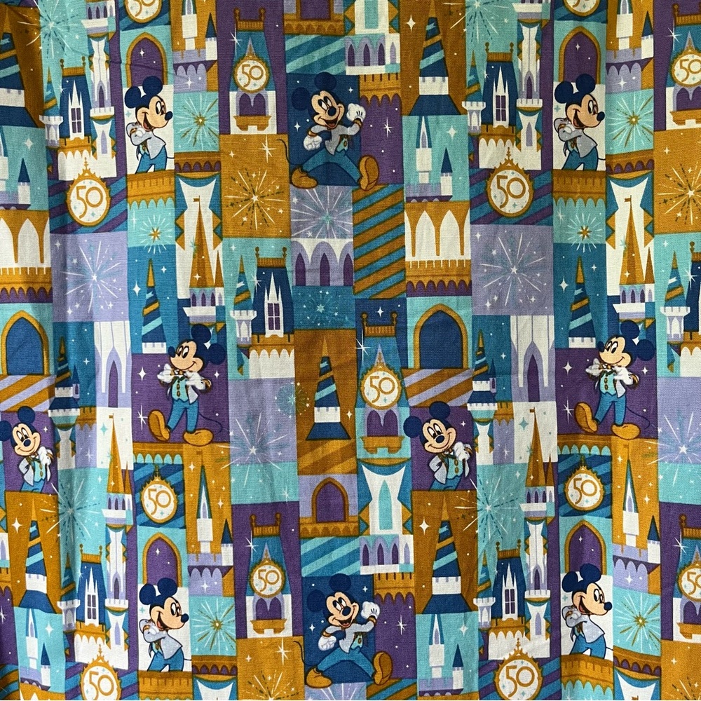 Disney Multicolor Geometric Men's Shirt - Picture 5 of 8